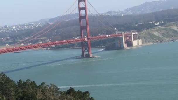 Golden Gate Brug San Francisco — Stockvideo