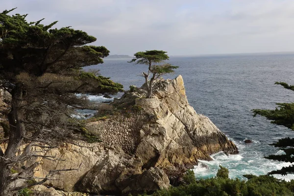 Beach Sky Mile Drive Pebble Beach Monterey California — Stock Photo, Image