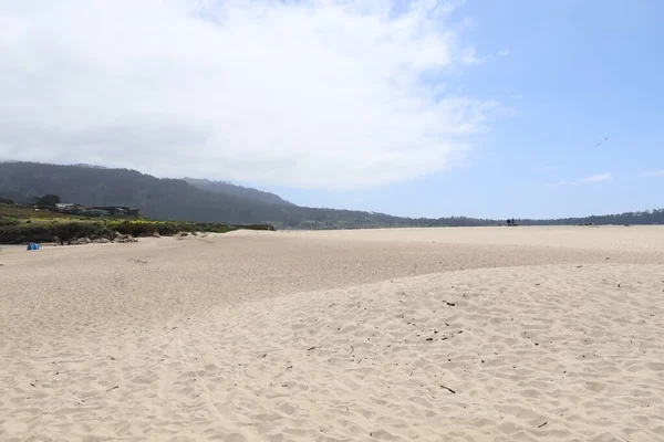 砂と空 カーメルビーチ カリフォルニア州 — ストック写真