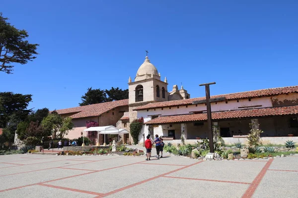 2021 Carmel California Carmel Kaliforniya Daki Carmel Misyonu Kaliforniya Kurulan — Stok fotoğraf