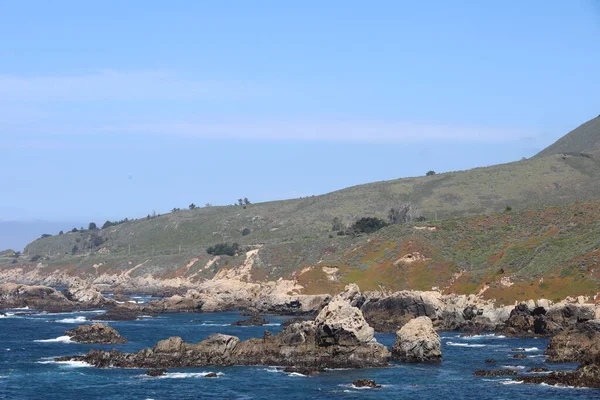 Garrapata State Park Californië Oceanen Stranden Golven — Stockfoto