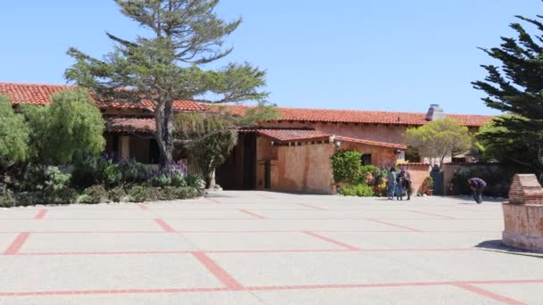 Mission Carmel California — Video Stock