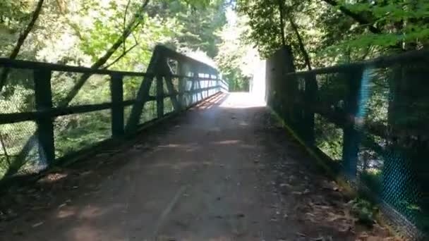 Bicicleta Marin Ciclovia — Vídeo de Stock