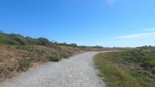 Ciclismo Croce Marin Trail — Video Stock