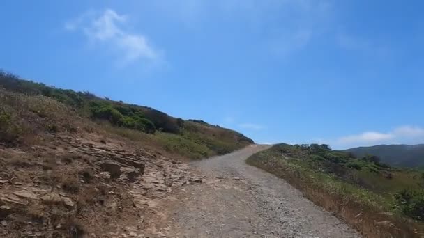 Ciclismo Croce Marin Trail — Video Stock
