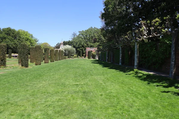 2021 Woodside Califórnia Vista Jardins Edifícios Propriedades Filoli — Fotografia de Stock