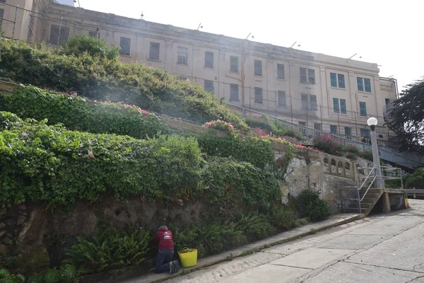 Alcatraz San Francisco Bay — 스톡 사진