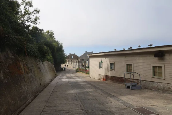 Alcatraz Adası Nın Fotoğrafları San Francisco Körfezi Ndeki Hapishane Fotoğrafları — Stok fotoğraf