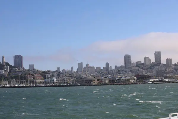 Zdjęcie Miasta San Francisco Promu Alcatraz — Zdjęcie stockowe