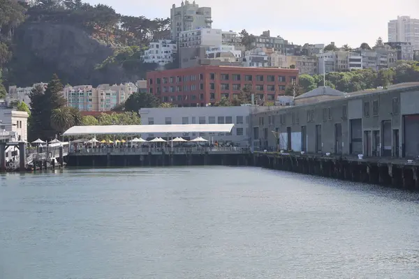 Photo City San Francisco Ferry Alcatraz — Stockfoto