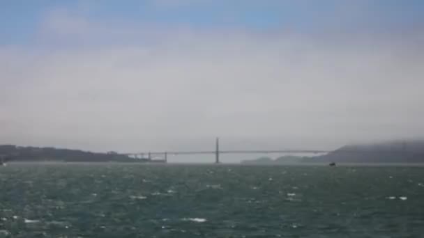 Ferrry San Francisco Alcatrazisland — Vídeo de stock
