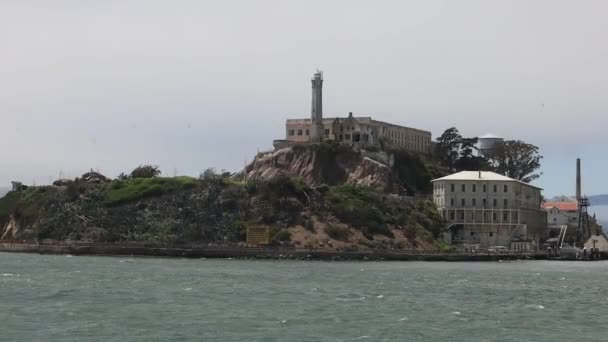 Ferrry San Francisco Alcatrazisland — Stock Video