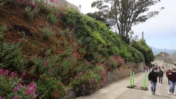 Alcatraz California 2021 Alcatraz Island Federal Prison — Stock Video