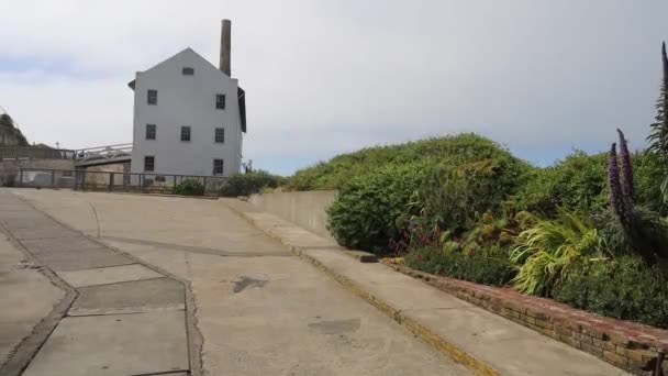 Alcatraz Californië 2021 Eiland Alcatraz Federale Gevangenis — Stockvideo