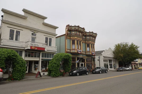 Ferndale Califórnia 2021 Edifícios Históricos Ferndale Califórnia — Fotografia de Stock