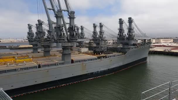 2021 Alameda Kalifornien Uss Hornet Luft Och Rymdmuseum — Stockvideo