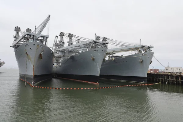 Museo Aéreo Espacial Uss Hornet — Foto de Stock