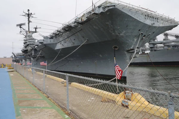 Uss Hornet Lucht Ruimtemuseum — Stockfoto