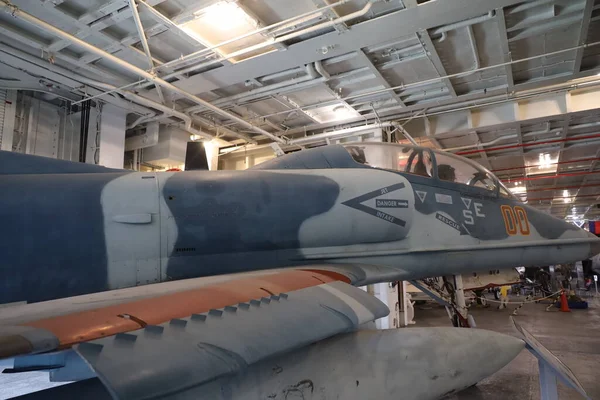 Uss Hornet Air Space Museum — Stock fotografie