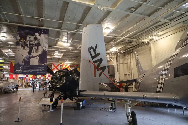 Uss Hornet Luft Und Raumfahrtmuseum — Stockfoto