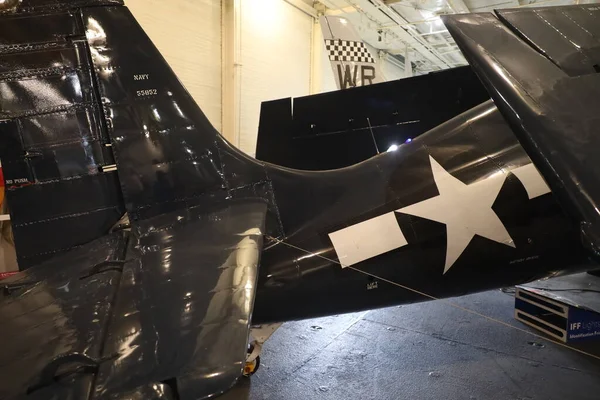 Museo Aéreo Espacial Uss Hornet — Foto de Stock