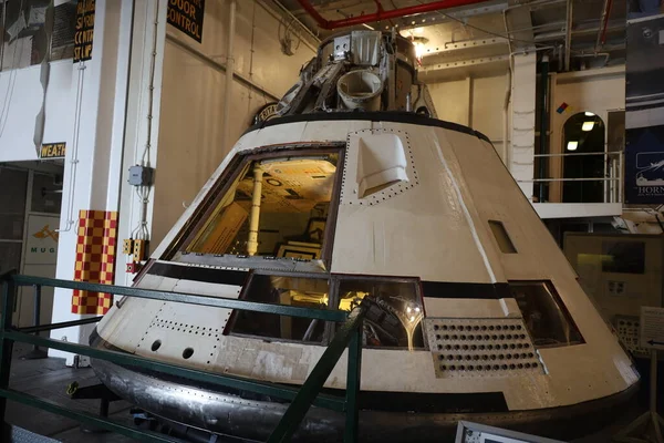 Uss Hornet Air Space Museum Apollo Holdjáró — Stock Fotó
