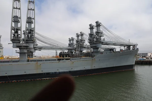 Uss Hornet Lucht Ruimtemuseum — Stockfoto