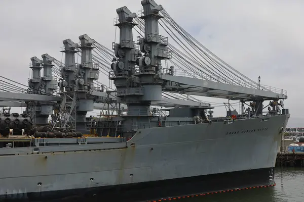 Uss Hornet Lucht Ruimtemuseum — Stockfoto