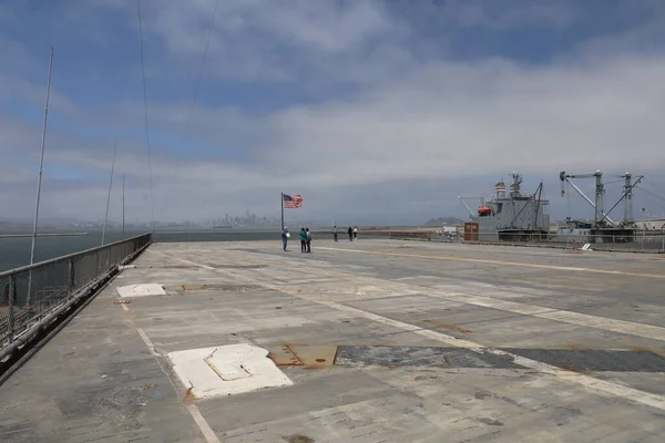 Uss Hornet Luft Und Raumfahrtmuseum — Stockfoto