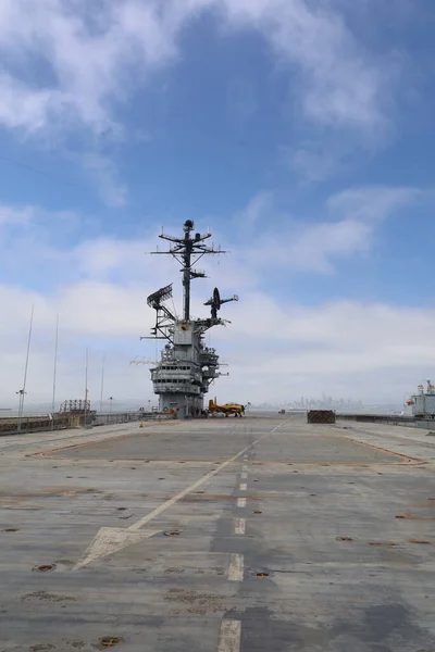 Uss Hornet Lucht Ruimtemuseum — Stockfoto