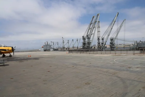 Uss Hornet Lucht Ruimtemuseum — Stockfoto