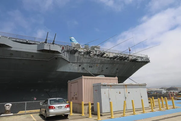 Uss Hornet Lucht Ruimtemuseum — Stockfoto