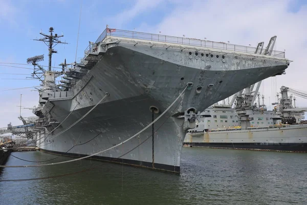 Uss Hornet Lucht Ruimtemuseum — Stockfoto