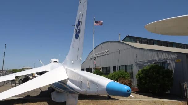 2021 Oakland Kalifornien Oakland Aviation Museum — Stockvideo