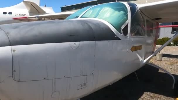 2021 Oakland Kalifornien Oakland Aviation Museum — Stockvideo