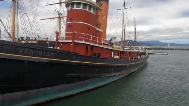 2021 San Francisco California Maritime Museum San Francisco – stockvideo