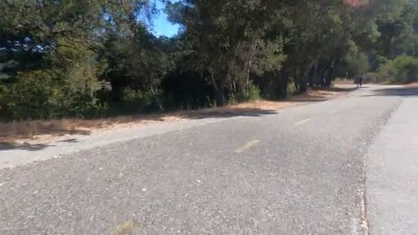 2021 San Mateo California Recorrido Bicicleta Por Campamento Saywer — Vídeos de Stock
