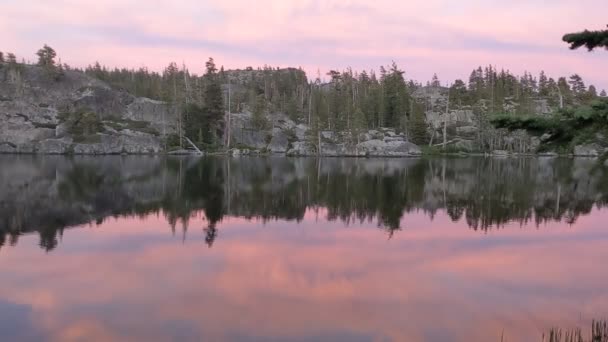 Loch Leven Lakes California — Stock Video