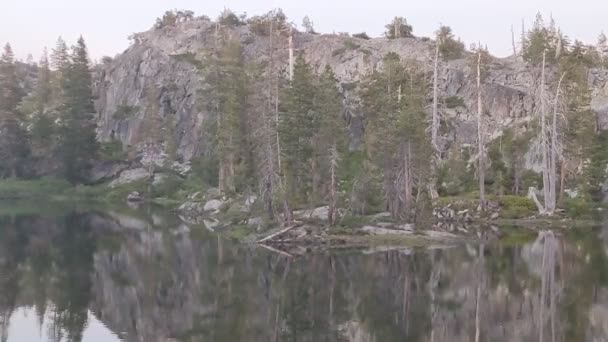 Loch Leven Lakes Din Sierras California — Videoclip de stoc