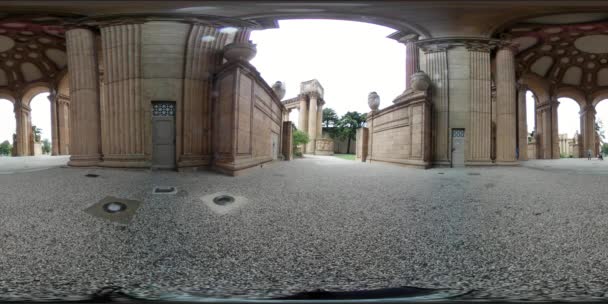 Palace Fine Arts San Francisco California 360 — Video Stock