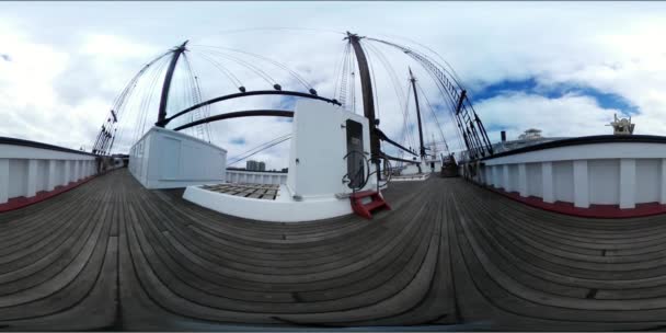 2021 Deniz Müzesi San Francisco 360 — Stok video