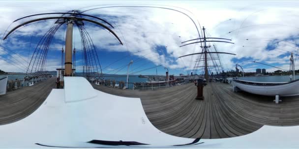 2021 Maritime Museum San Francisco 360 — Stock Video