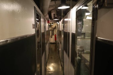 5-21-2021: San Francisco, California: USS Pompanito, Amerikan denizaltısı