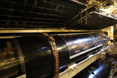 5-21-2021: San Francisco, California: USS Pompanito, Amerikan denizaltısı