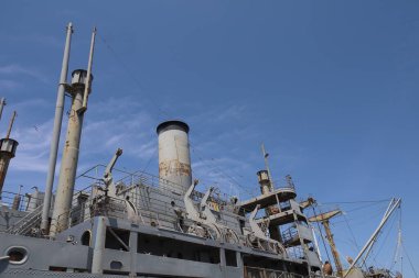 7-21-2021: Richmond California: USS Red Oak Zaferi, İkinci Dünya Savaşı gemisi