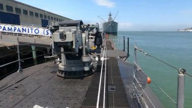 8-1-2021: San Francisco California: USS Pompanito