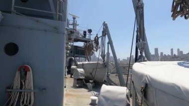 6-1-2021: San Francisco, California: USS Jeremy O Brian Balıkçının Rıhtımında