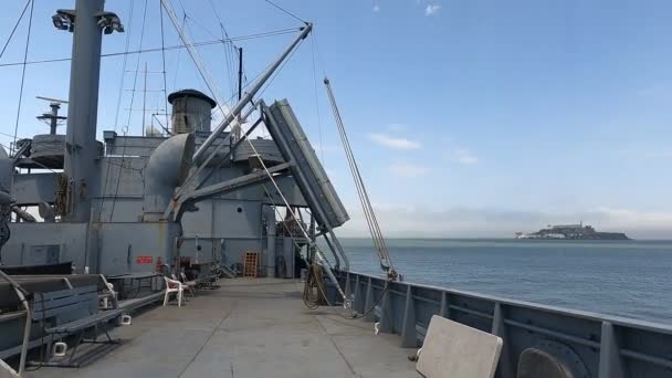 2021 San Francisco Californie Uss Jeremy Brian Quai Des Pêcheurs — Video