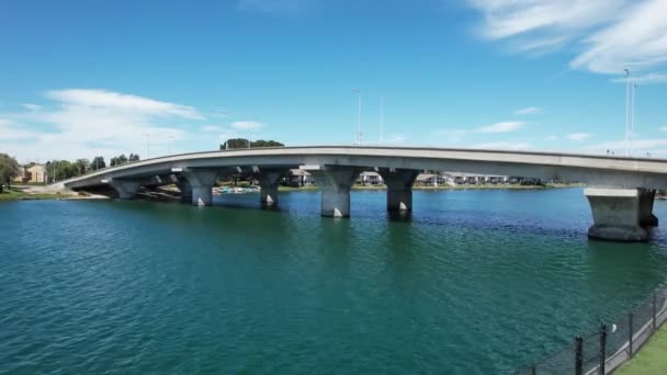 Pontes Sloughs Califórnia — Vídeo de Stock