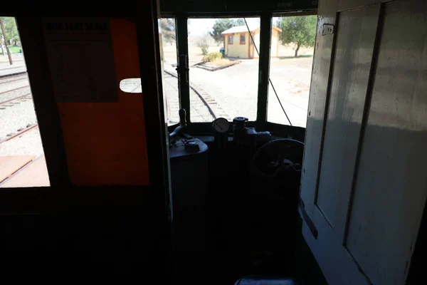 2021年1月8日 加利福尼亚州苏伊松 位于加利福尼亚州苏伊松的西部铁路博物馆火车 — 图库照片